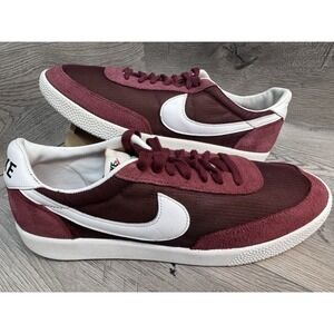 Nike Killshot OG Burgundy White Sneakers Low Top Casual Shoes Mens 10.5 Lace Up
